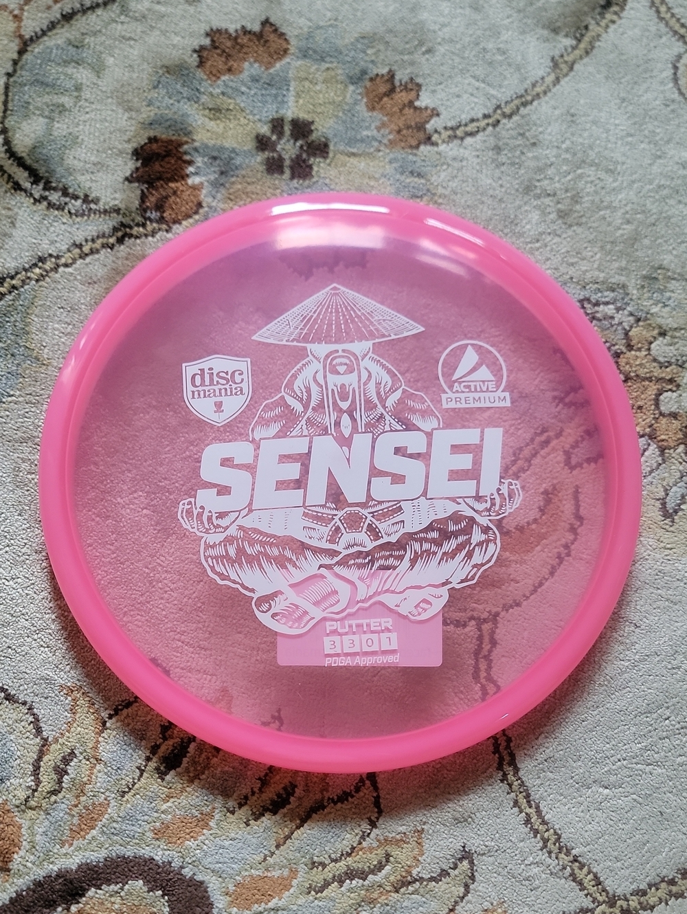NEW Discmania Sensei Putter - Pink 173 Grams